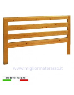 Testiera in legno per letto matrimoniale stile rustico design moderno XLAB  - XLAB Design