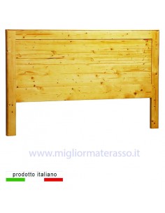 Testiera in legno per letto matrimoniale stile rustico design moderno XLAB  - XLAB Design