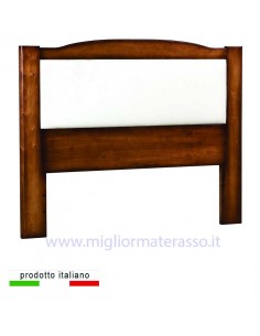 LETTO MATRIMONIALE ARTE POVERA IN LEGNO MASSELLO