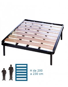 Letto King Size XXL matrimoniale